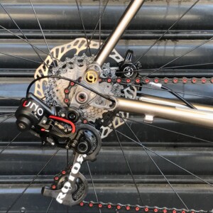 Wet weather means grit and grime ... Spend time to clean and check your bike following a ride in the rain. Image: Nat Bromhead.