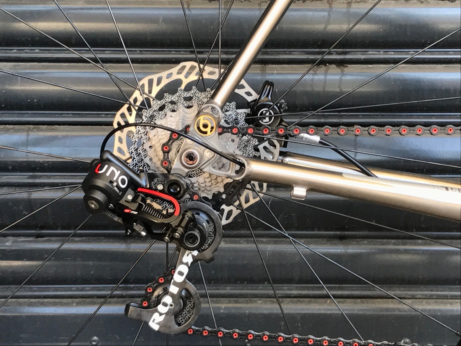 Wet weather means grit and grime ... Spend time to clean and check your bike following a ride in the rain. Image: Nat Bromhead.