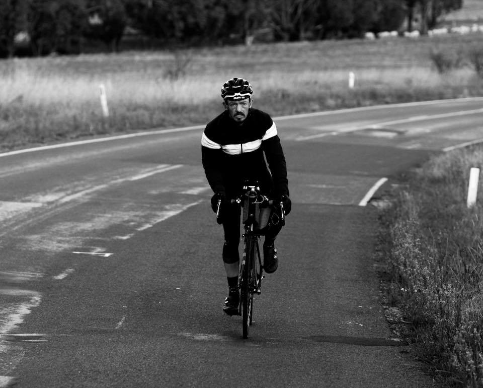 Mike Hall - tragically killed when hit by a car during the Indian Pacific Wheel Race. Image: IPWR.