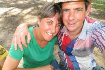 Anne Savage was with Catherine Frewer when Cameron's copy of Bicycling Australia arrived in the mail last week.