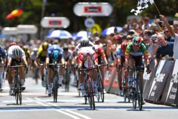 Riders of Stage 4 of the 2017 Santos Women's Tour - again the final stage of the women's tour will be held on the People's Choice Classic criterium course in North Adelaide on Sunday afternoon.