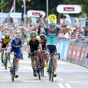 Riders of Stage 4 of the 2017 Santos Women's Tour - again the final stage of the women's tour will be held on the People's Choice Classic criterium course in North Adelaide on Sunday afternoon.