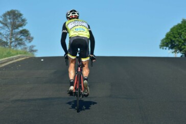 Concentrate on spinning, even when out of the saddle...