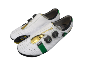 The Vapor S (top) with 3 pairs of the recently released Bont Helix.