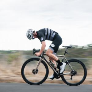 A Bontrager WaveCel helmet.