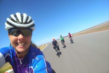 Gleaming rotors,chain and dropouts add some boutique bling to your ride.