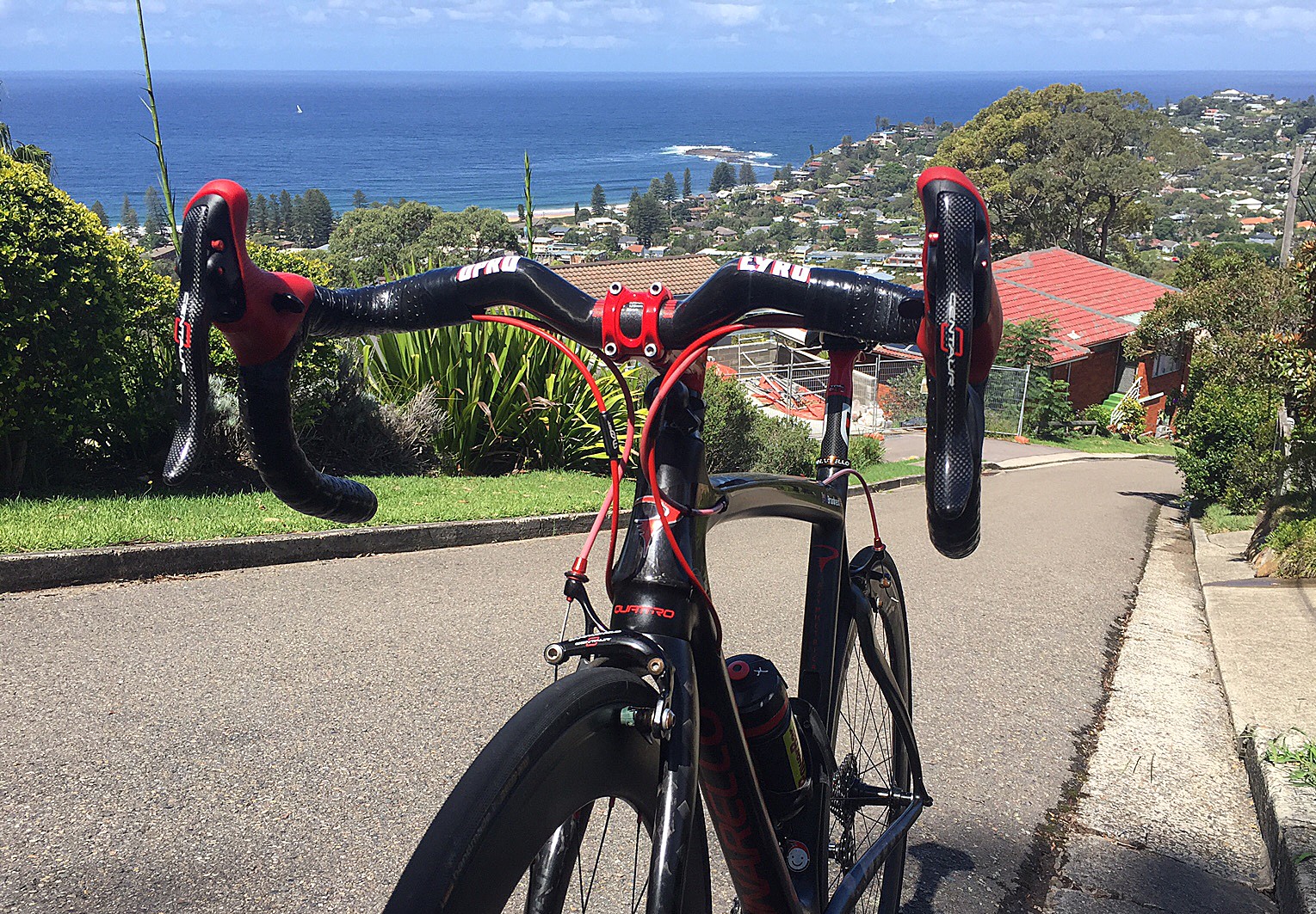 The pronounced rise in the top bar can be seen here. Image: Nat Bromhead.