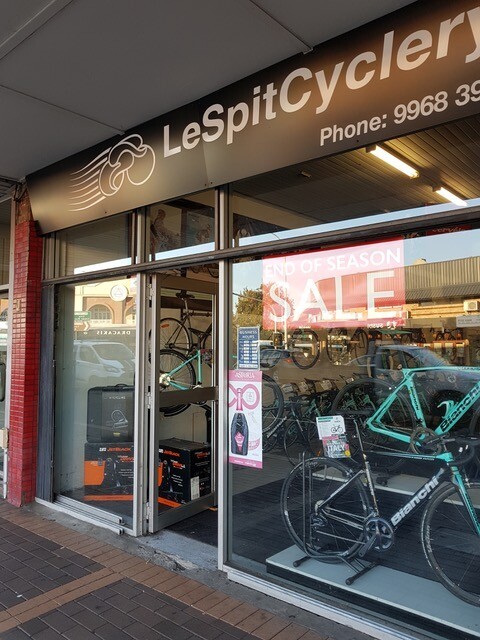 The world's first carbon bike, an aero track bike with bullhorn handlebars designed and built by Assos founder Tony Maier.
