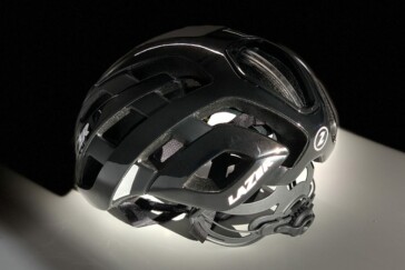 The world's first carbon bike, an aero track bike with bullhorn handlebars designed and built by Assos founder Tony Maier.