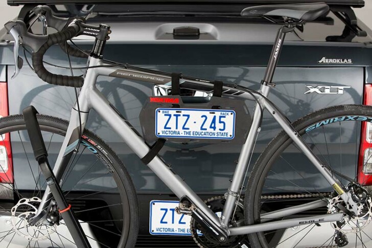 bike back number plate stand