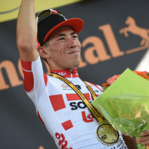 Riders of the 2018 Tour de France make their way along the Champs de Elysees during the finishing circuits of the 2018 Tour. Image: Sirotti