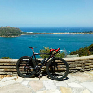Stunning views of Lion Island and the Central Coast from West Head Lookout.