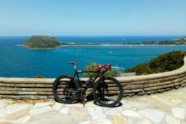 Stunning views of Lion Island and the Central Coast from West Head Lookout.