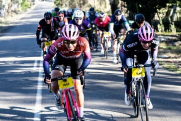 Froome with the spoils of his toil, the Team Sky rider on the podium after winning the 2018 Giro 'd Italia, his third successive Grand Tour victory. Image: Sirotti.