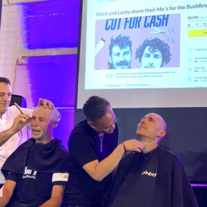 Stage 3 of the TDU passed through Cudlee Creek, an area severely impacted by fire just weeks earlier. Image: Nat Bromhead