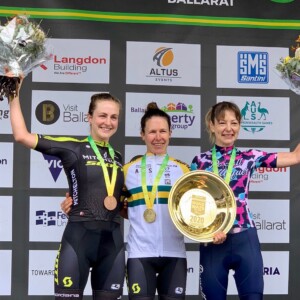 The signs were strong early in the season with Richie Porte blitzing the field to win the 2017 Tour Down Under. Image: Sirotti.