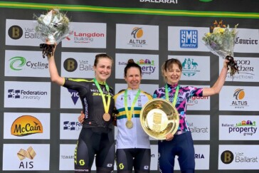 The signs were strong early in the season with Richie Porte blitzing the field to win the 2017 Tour Down Under. Image: Sirotti.