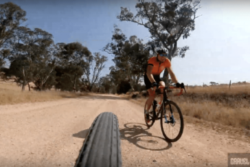 Julia continued to train through her pregnancy using the online Zwift platform.