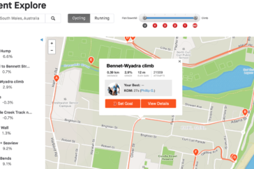 Julia continued to train through her pregnancy using the online Zwift platform.