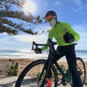 Nikolas Maes, the Ettix-Quick Step rider pictured falling during the pile up where Mitch Docker (ORICA) suffered severe facial injuries. Ventoso argues that Maes suffered the deep gash on his knee after coming into contact with a disc brake during this crash. But there are no disc brake equipped bikes in the vicinity according to this image that Mat Brett of Road.cc captured.