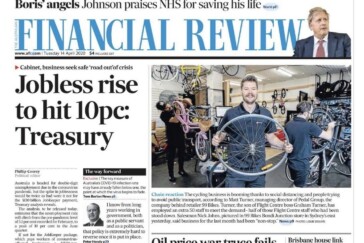 Harry combining university studies and light training as he eased back onto the bike.