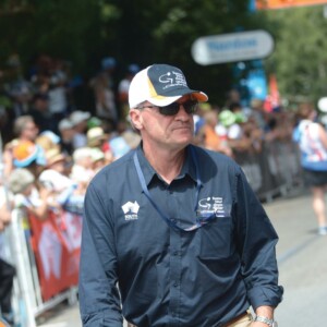 Stage 3 of the 2020 TDU, Turtur's final race, passed through Cudlee Creek, an area severely impacted by fire just weeks earlier. Image: Nat Bromhead