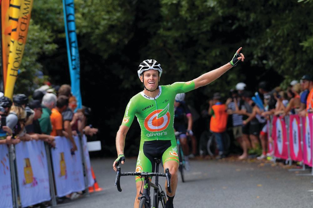 Stage 3 of the 2020 TDU, Turtur's final race, passed through Cudlee Creek, an area severely impacted by fire just weeks earlier. Image: Nat Bromhead