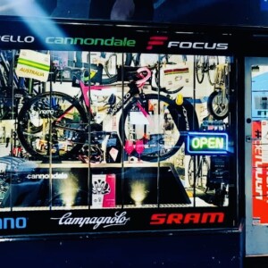 The bike was fitted with Continental Grandsport Race 25c tyres and they performed faultlessly.