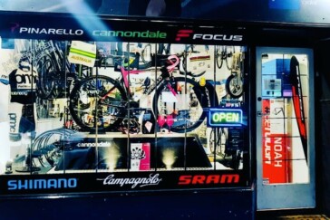 The bike was fitted with Continental Grandsport Race 25c tyres and they performed faultlessly.