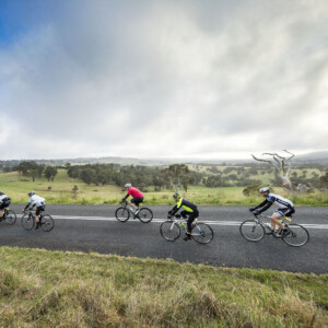 Julian Alaphilippe, Wout van Aert and Michael Matthews on the podium after the 2020 Milan-San Remo. Image: Sirotti