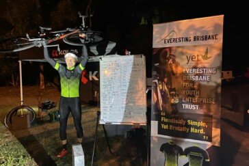 Primoz Roglic, Tadej Pogacar and Richie Porte on the 2020 Tour de France podium in Paris. Image: Sirotti