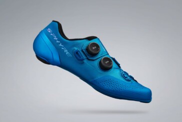 The AURUM Magma and test rider during wind tunnel trials in Italy.