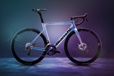 The Aerowing in a crystal frame with red lenses.