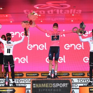 The overall standings after the final stage of the 2020 Giro.