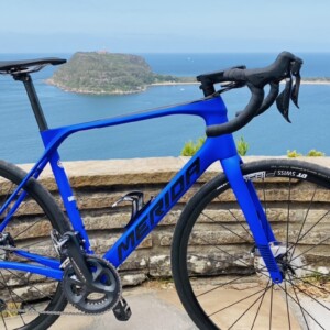 The virtual challenge received a huge amount of media attention. Here, Michael Tomalaris of SBS interviews Rupert during the ride.