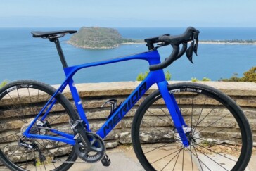 The virtual challenge received a huge amount of media attention. Here, Michael Tomalaris of SBS interviews Rupert during the ride.