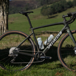 The virtual challenge received a huge amount of media attention. Here, Michael Tomalaris of SBS interviews Rupert during the ride.