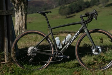 The virtual challenge received a huge amount of media attention. Here, Michael Tomalaris of SBS interviews Rupert during the ride.
