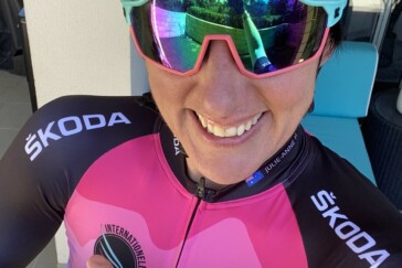 Trek-Segafredo team physician Dr Ortwin Schafer discusses coping with extreme heat when on the bike. Image: Nat Bromhead.