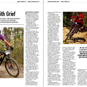 Maizy has had a very difficult year after losing her father. Here she bravely discusses the process of grief.