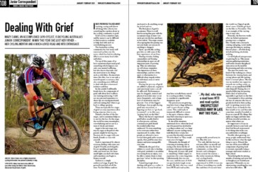 Maizy has had a very difficult year after losing her father. Here she bravely discusses the process of grief.