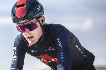 The bike is finished in stylish ‘Rust Red’ – a deep red frame with black highlights and white decals.