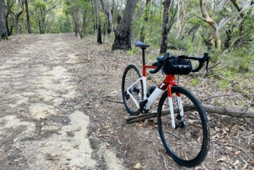 The new Ekar groupset features a thumb hook to assist with positive gear changes.
