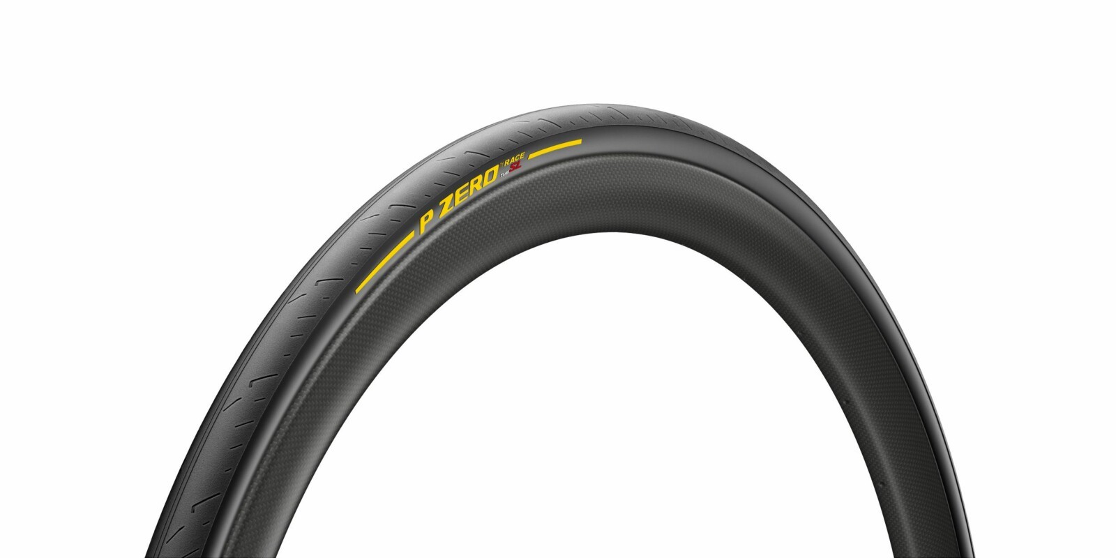 The cross section of the new ultra lightweight tubular form Pirelli.
