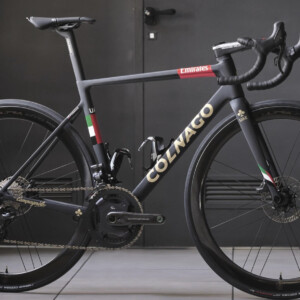 Leif Justham at the start of his round Australia ride to help raise awareness of environmental issues. Image: Stirling Districts FC.