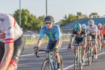 In scenes you’d swear were European, riders make their way up one of Australia’s most iconic high altitude climbs, the Alpine Way in New South Wales.