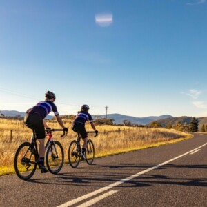 Richie Porte, Alexey Lutsenko and Geraint Thomas on the final podium at the 2021 Criterium du Dauphine. Image: Team Ineos Grenadiers.