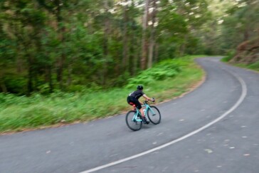 Almost at the top of the 99 Bends