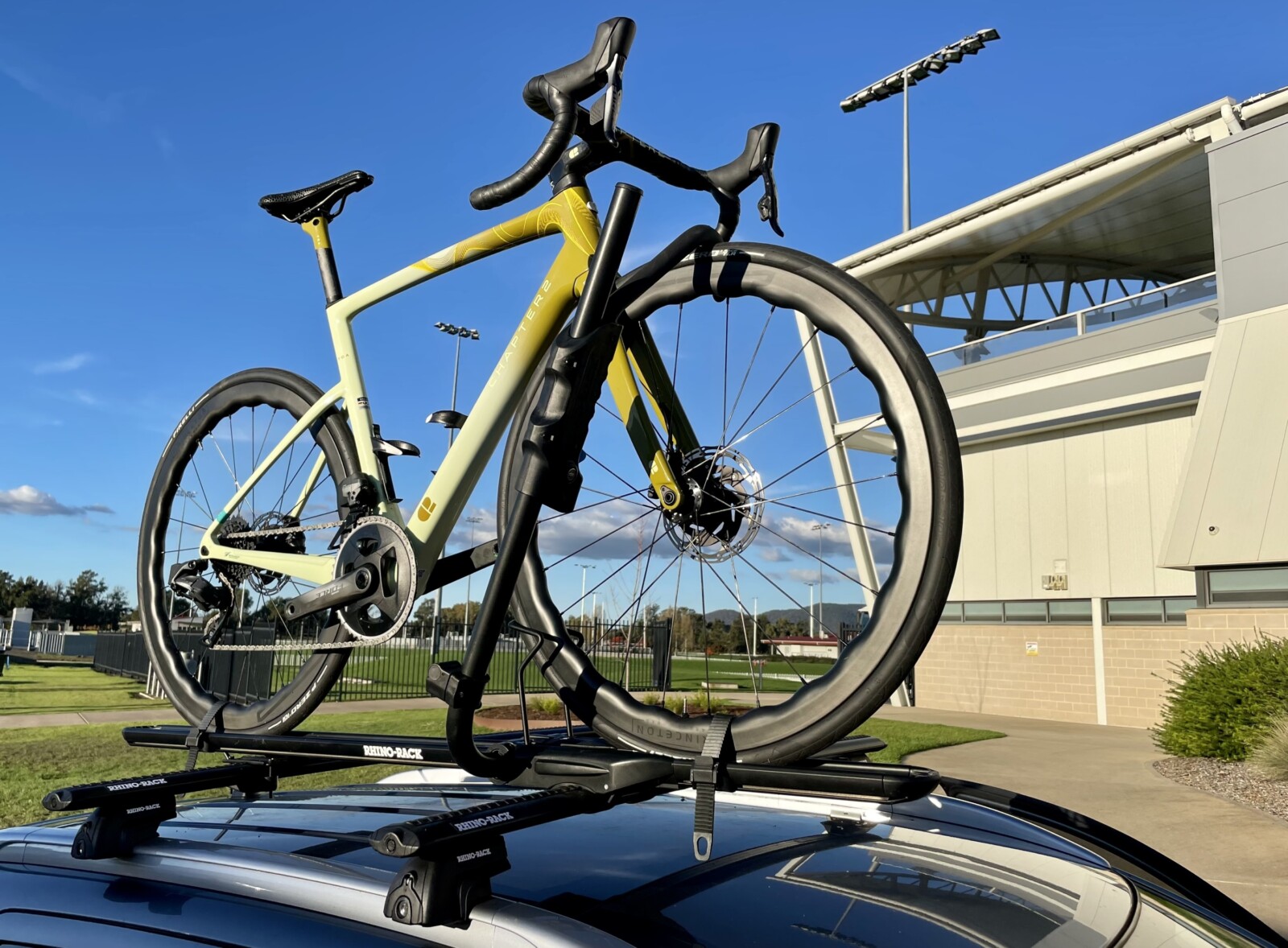 Rhino’s Hybrid Roof Carrier Tested - Bicycling Australia